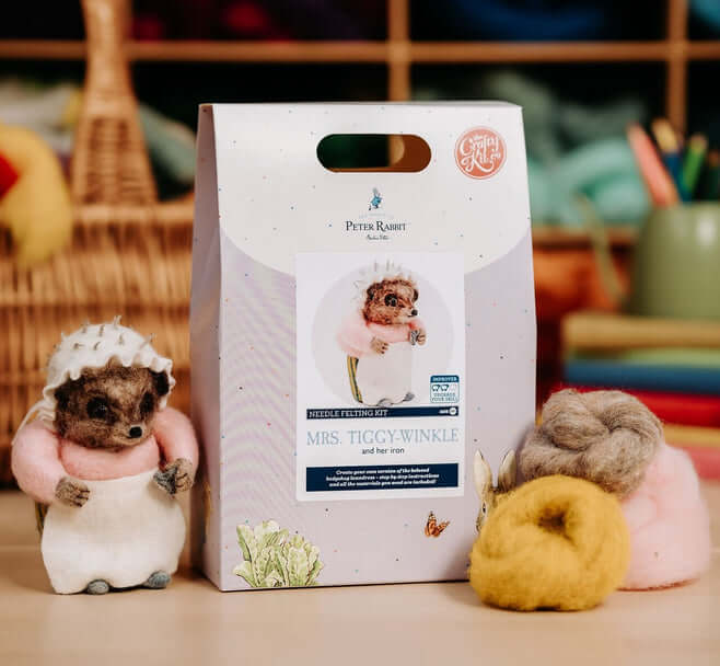 Beatrix Potter - Mrs. Tiggy-Winkle Ironing Needle Felting Craft image 0
