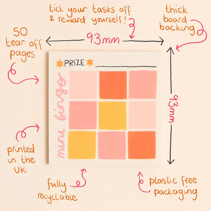 Mini Bingo Notepad image 2