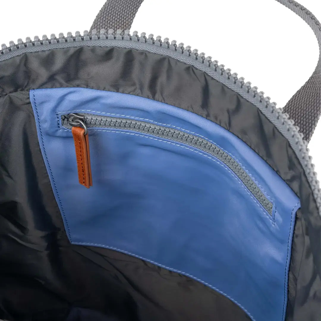 Roka Backpack Small Canfield B Recycled Nylon: Jacaranda image 2