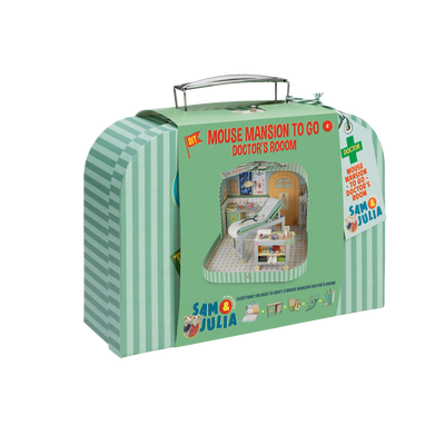 Mouse Mansion To Go - Doctor's Room Sam & Julia at Bibelot Leek UK Stockist