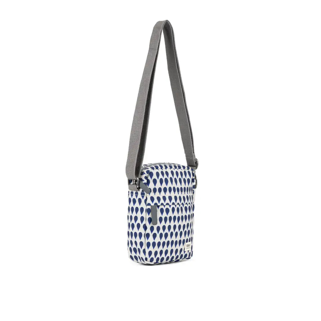 Roka Bond Crossbody Recycled Canvas: Denim Rain image 1