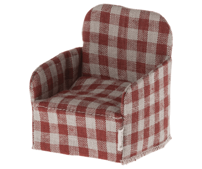 Maileg Mouse Chair - Red image 0