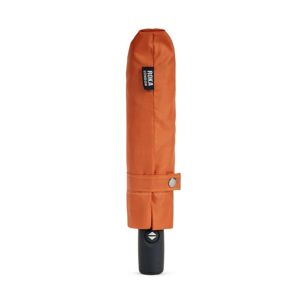 Roka Waterloo Umbrella Recycled Nylon Burnt Orange/Black image 3