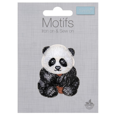 Iron-On Motif: Panda image 1