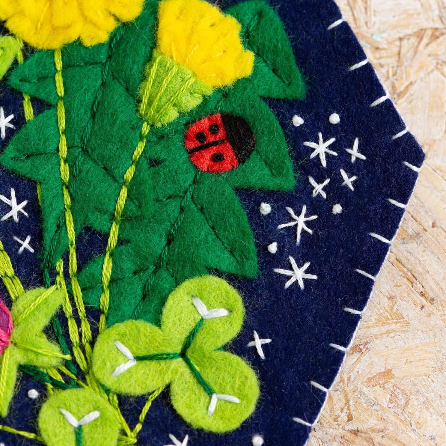 Wildflower Pennant Felt Craft Kit image 6