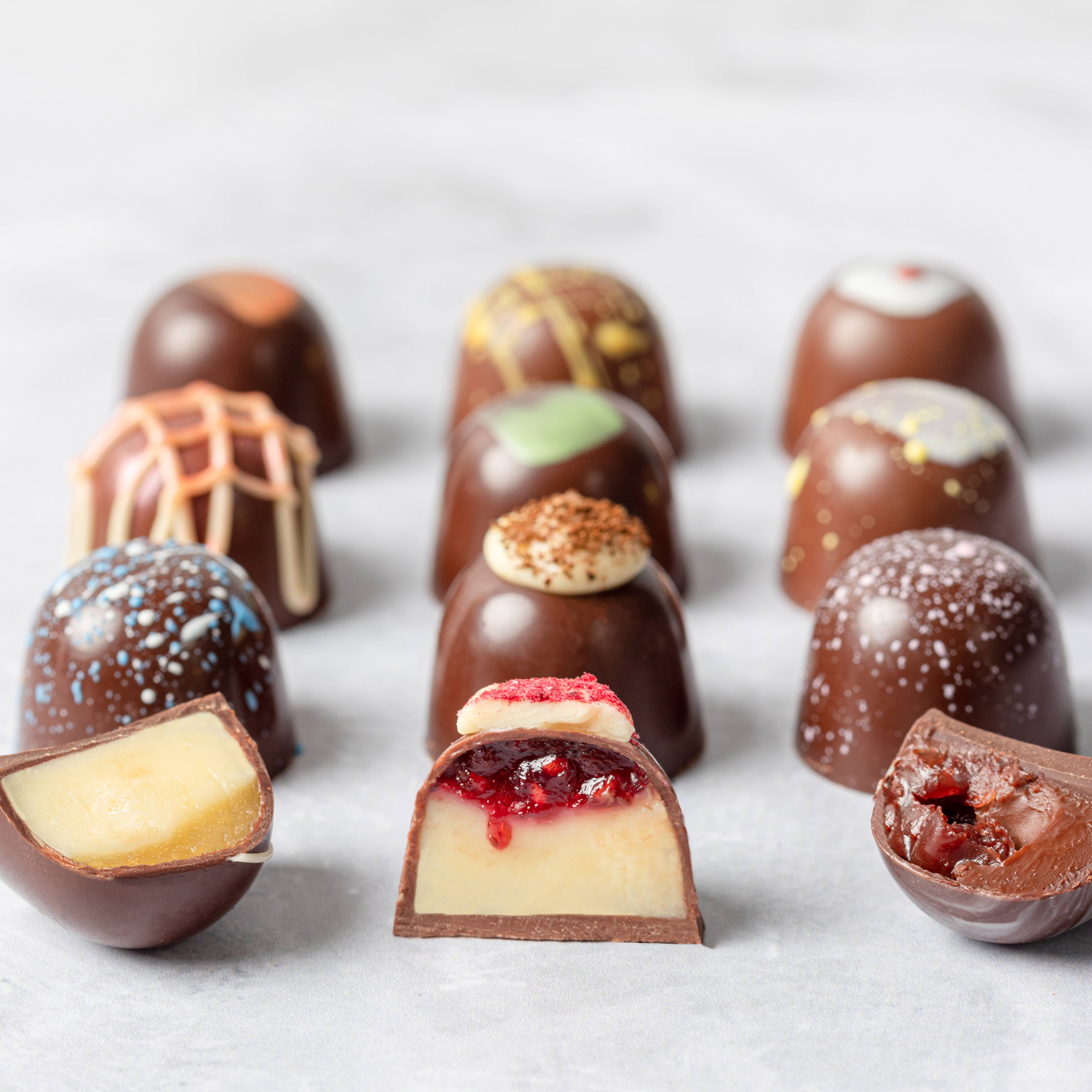 Chococo 9 Piece Chocolate Selection Box Bibelot Leek