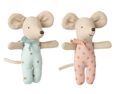 Maileg Twins Baby Mice in Matchbox image 1