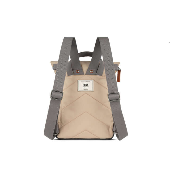 Roka Backpack Small Canfield B Recycled Nylon: Sand image 3