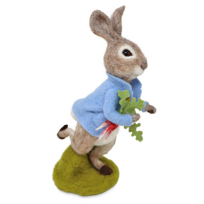 Beatrix Potter - Peter Rabbit and the Stolen Radishes Needle Felting Craft Kit image 2