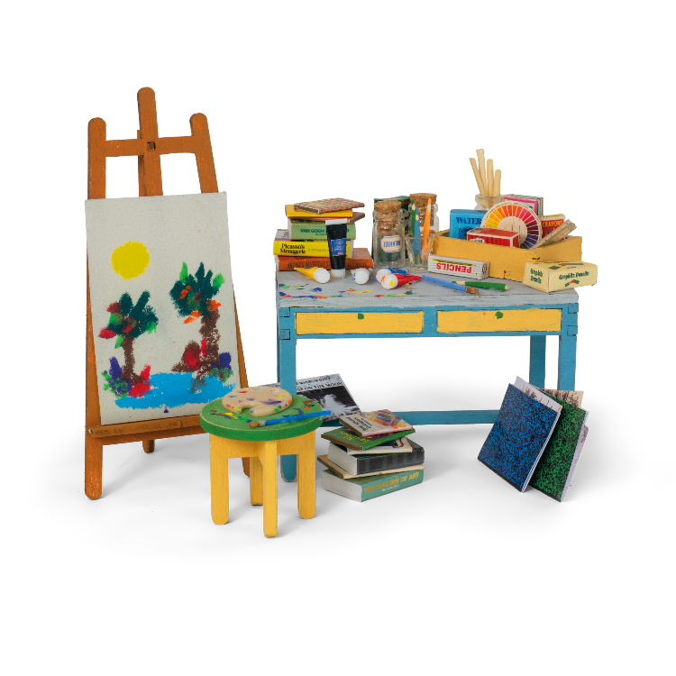 Mouse Mansion Mini Scene Kit – Artist At Work Sam & Julia at Bibelot Leek UK Stockist