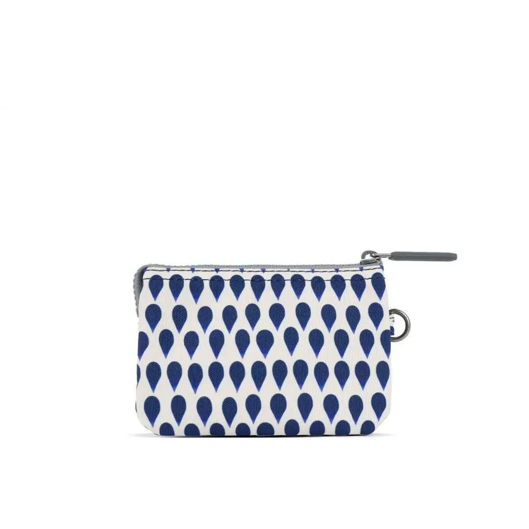 Roka Small Carnaby Recycled Canvas Wallet: Denim Rain image 3