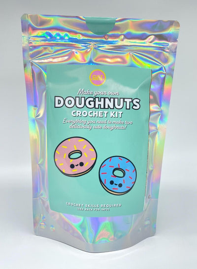 Cult Crochet Doughnuts Crochet Kit – Amigurumi Chenille Craft Kit at Bibelot Leek UK Stockist