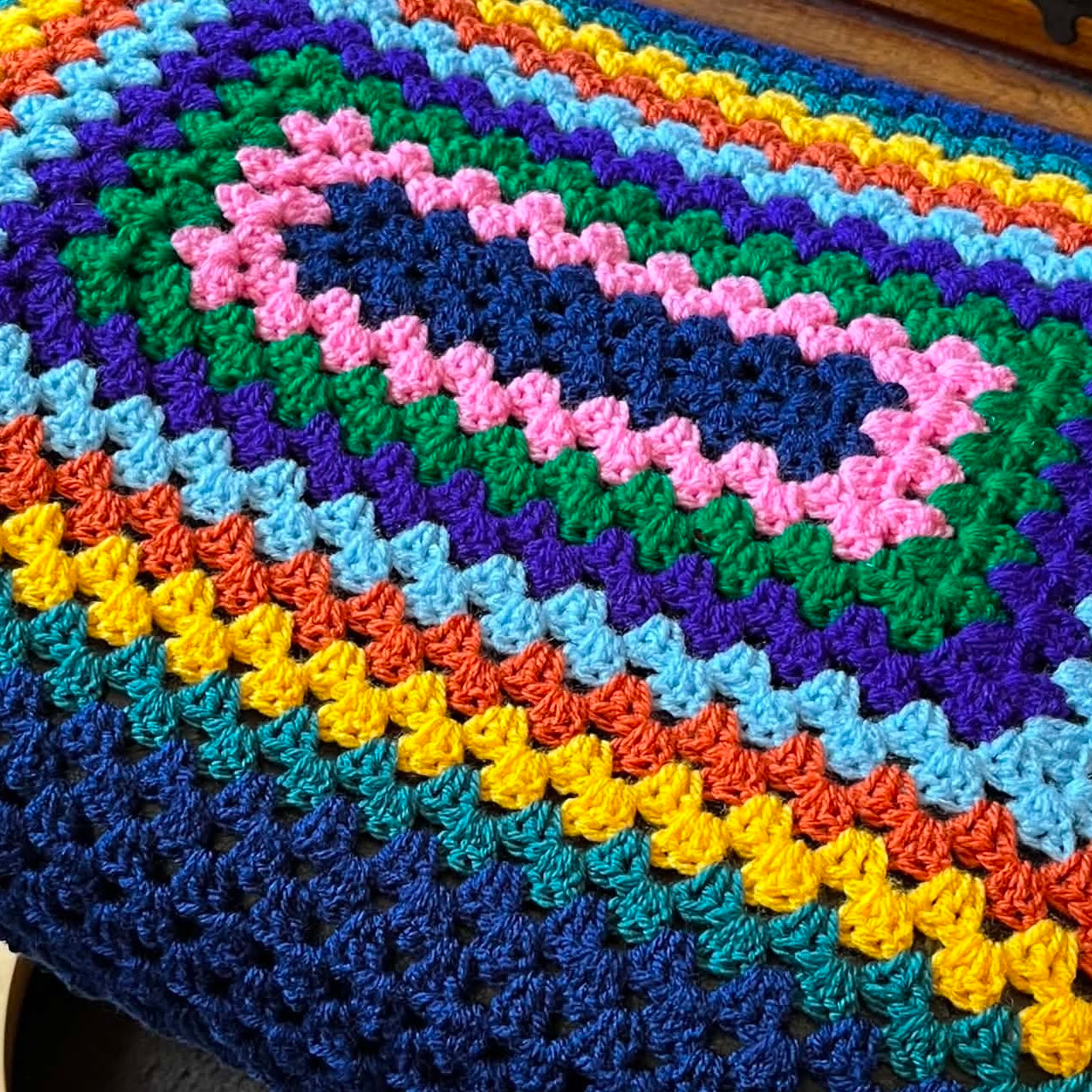 Learn to crochet beginners workshop with Pebbles Crochet at Bibelot Leek
