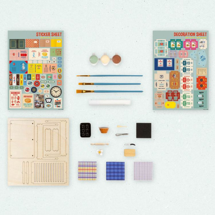 Mouse Mansion Mini Scene Kit – Baking Cookies Sam & Julia at Bibelot Leek UK Stockist