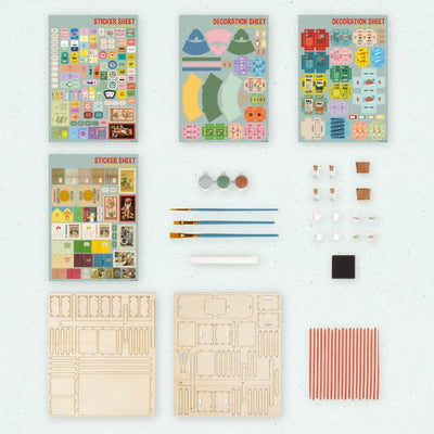 Mouse Mansion Mini Scene Kit – Market Stall Sam & Julia at Bibelot Leek UK Stockist