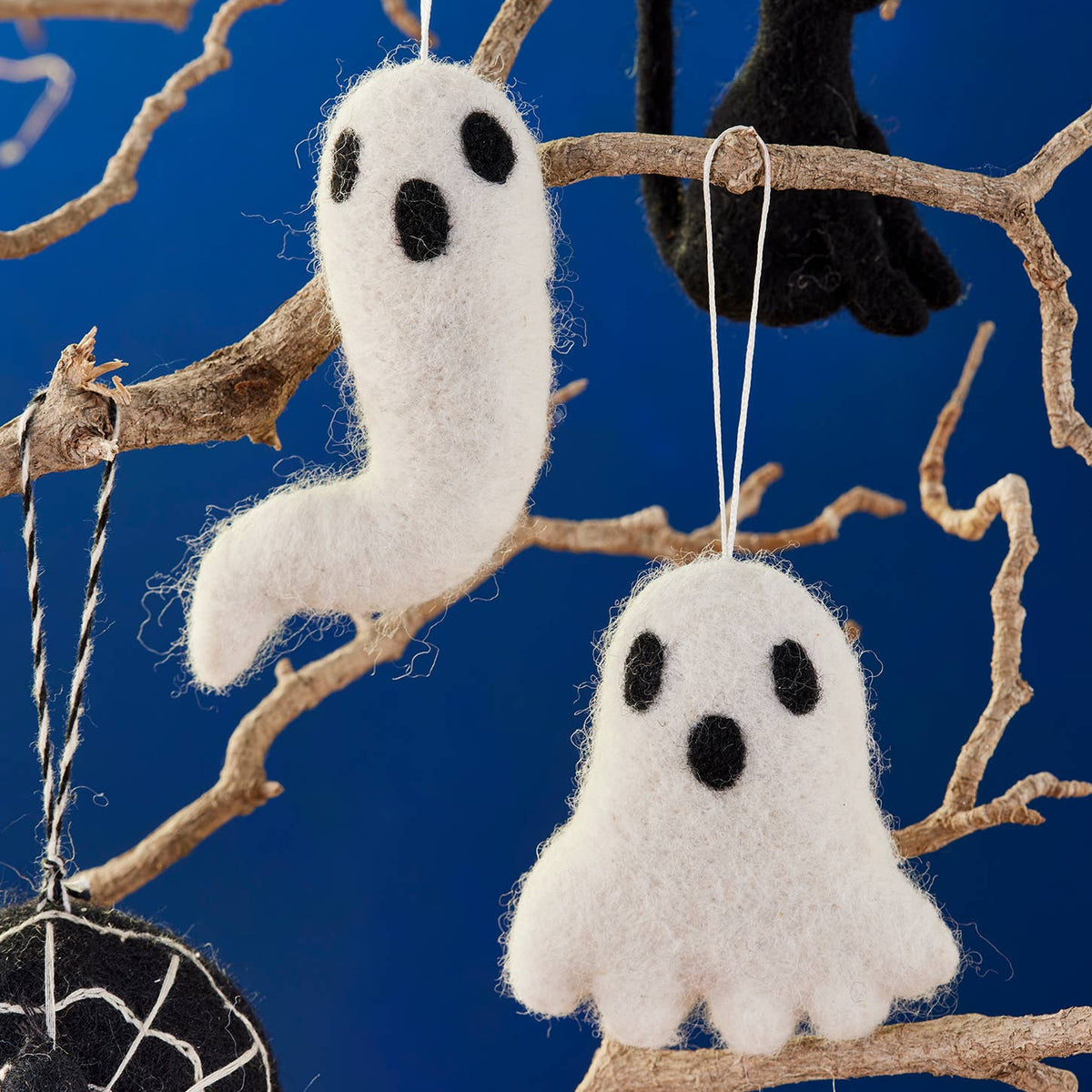 Namaste Felt Halloween Ghost Decoration at Bibelot Leek UK Stockist