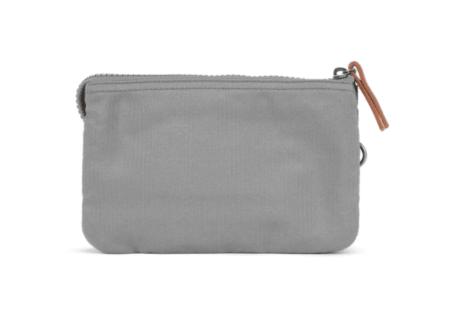 Roka Small Carnaby Recycled Canvas Wallet: Stormy