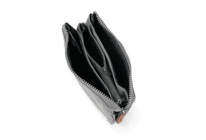 Roka Small Carnaby Recycled Canvas Wallet: Stormy