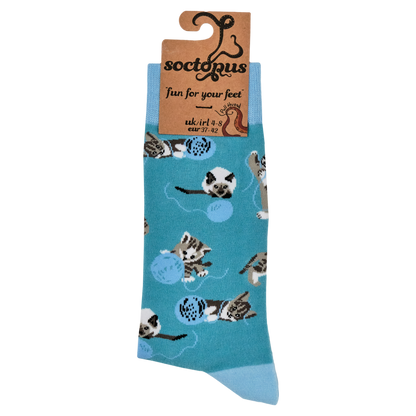 soctopus Cats and Wool Socks