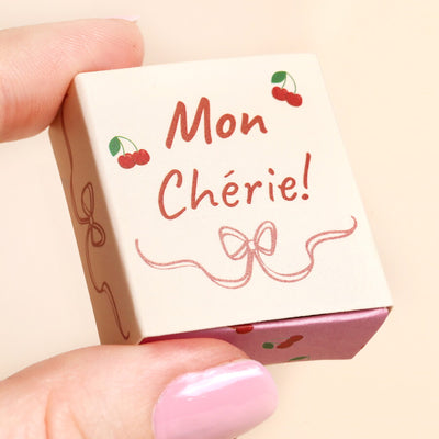 Lisa Angel Tiny Matchbox Ceramic Cherry Token at Bibelot Leek UK Stockist