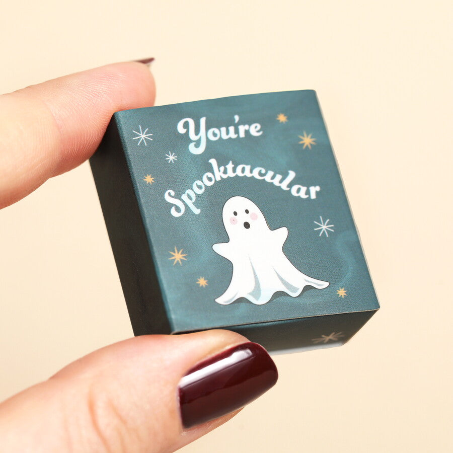 Lisa Angel Tiny Matchbox Ceramic Ghost Token at Bibelot Leek UK Stockist