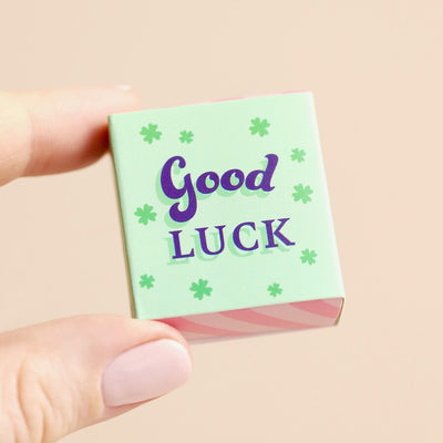 Lisa Angel Tiny Matchbox Ceramic Clover Token at Bibelot Leek
